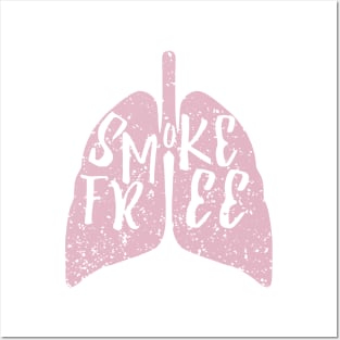 Smoke Free Lungs Posters and Art